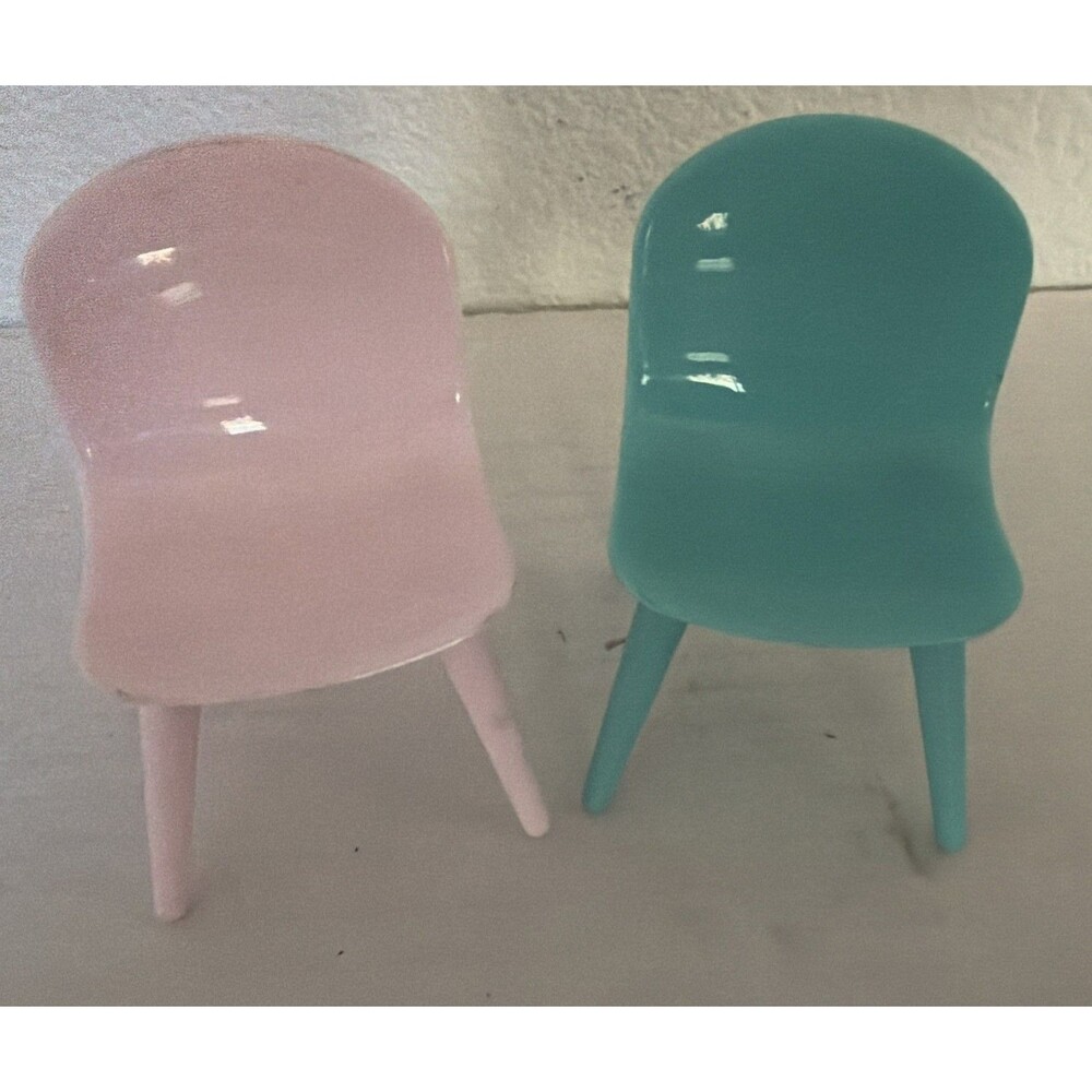 Lori Replacement Set of 2 Chairs Plastic For Doll House